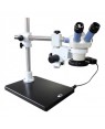 Microscópio Estereoscópio Trinocular Com Zoom e Braço Universal STAND D NSZ 405T Coleman