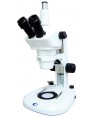 Microscópio Estereoscópio Trinocular com Zoom e LED 300x NSZ 606-T Coleman