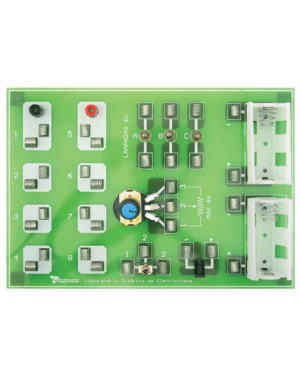 Placa para Ensaios de Circuitos Elétricos  AZ-66001078