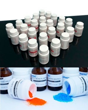 Kit Reagentes Corantes 15 itens em Caixa de Papelão LR-15C