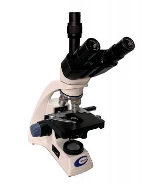 Microscópio Biológico Trinocular LED Bateria P 104 T LED BAT Coleman