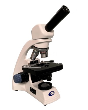 Microscópio Biológico Monocular LED Bateria P 104/M LED BAT  Coleman