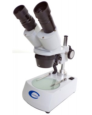 Microscópio Estereoscópio Binocular Sem Zoom (10x e 20x) ST30-2L LED OC. 5x Coleman