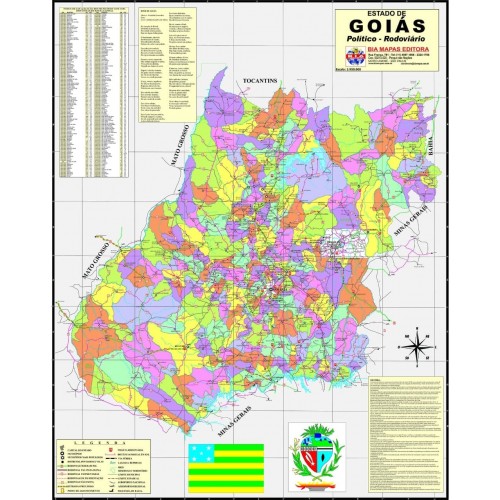Poster Estado do Goiás 522