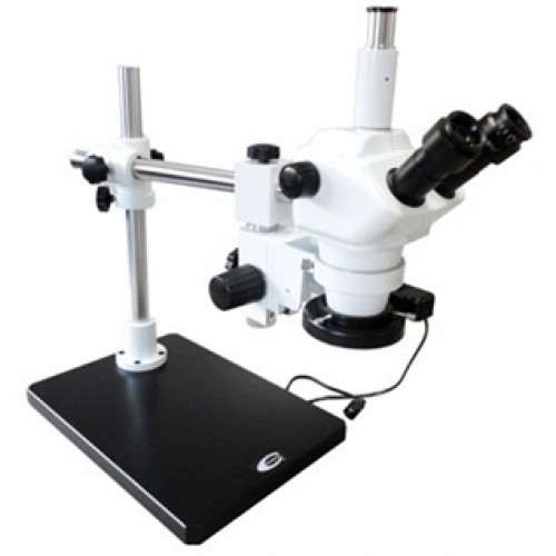 Microscópio Estereoscópio Trinocular Com Zoom e Braço Universal STAND D NSZ 606T Coleman