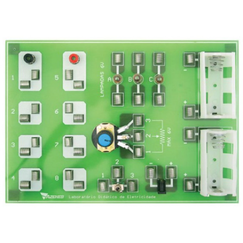 Placa para Ensaios de Circuitos Elétricos  AZ-66001078