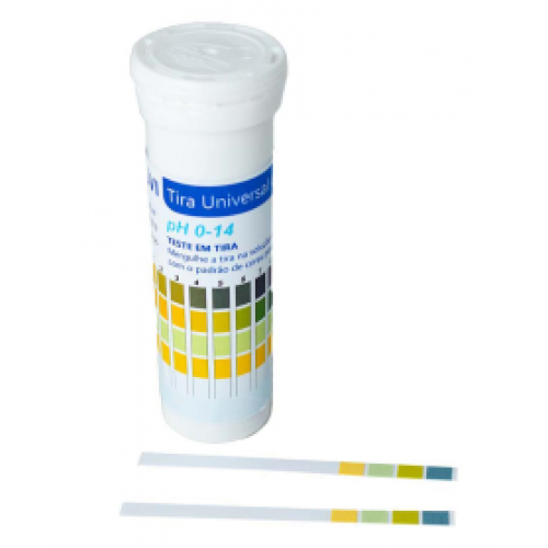 Papel Indicador de pH - Faixa de pH de 0 -14  K36-014