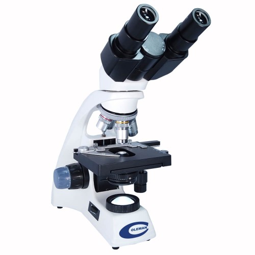 Microscópio Biológico Binocular LED Bateria P 104/B LED BAT Coleman