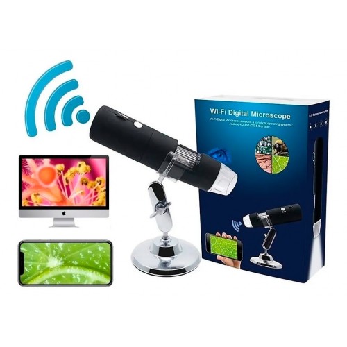 Microscópio Digital Portátil WiFi 1000x DM5