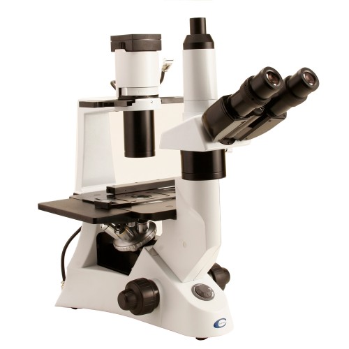 Microscópio Trinocular Invertido NIB-100 INF Coleman