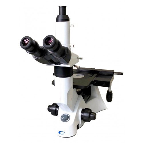 Microscópio Metalográfico Invertido NIM 100/T INF-P 400x Coleman