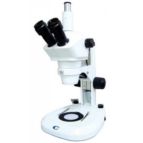 Microscópio Estereoscópio Trinocular com Zoom e LED 50x NSZ 606-T LED Coleman