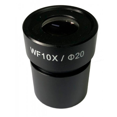 Ocular WF 10x 20mm com retículo tipo régua para estereocópio XTB E ST30 coleman