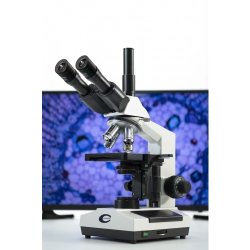 Microscópio Biológico Trinocular Infinito P 207/T INF P LED Coleman