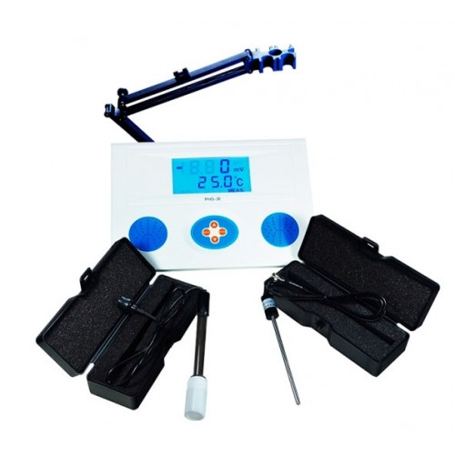 Phmetro de Bancada com Calibração Automática para pH, mV (ORP) e Temperatura PHS-3E-BI