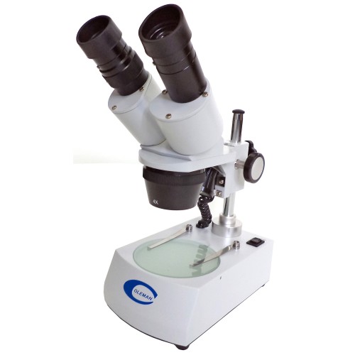 Microscópio Estereoscópio Binocular Sem Zoom (20x e 40x) ST30-2L LED OC.10x Coleman