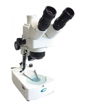 Microscópio Estereoscópio Trinocular Com Zoom LED XTB-2T LED 160x Coleman