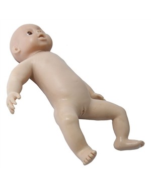 Boneco Bebê Recém-Nascido AVANÇADO com Moleira COL 1409-B Coleman