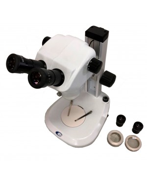 Microscópio Estereoscópio com Zoom e LED 300x NSZ 606 LED 300x Coleman