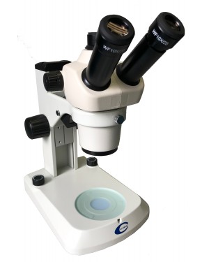 Microscópio Estereoscópio Trinocular com Zoom e LED 405-T LED 180x Coleman